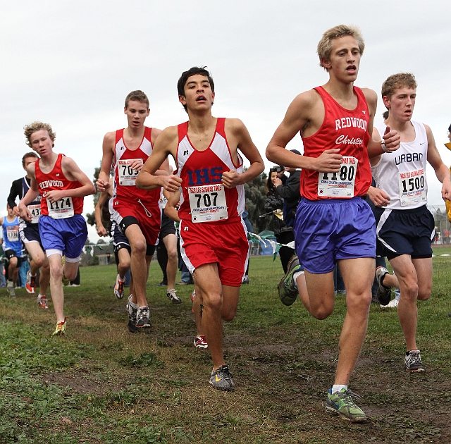 2010NCSXC BD5-1025.JPG - 2010 North Coast Section Cross Country Championships, Hayward High School, Hayward, California
